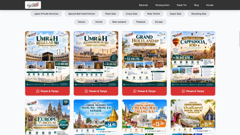 Website Terefitour