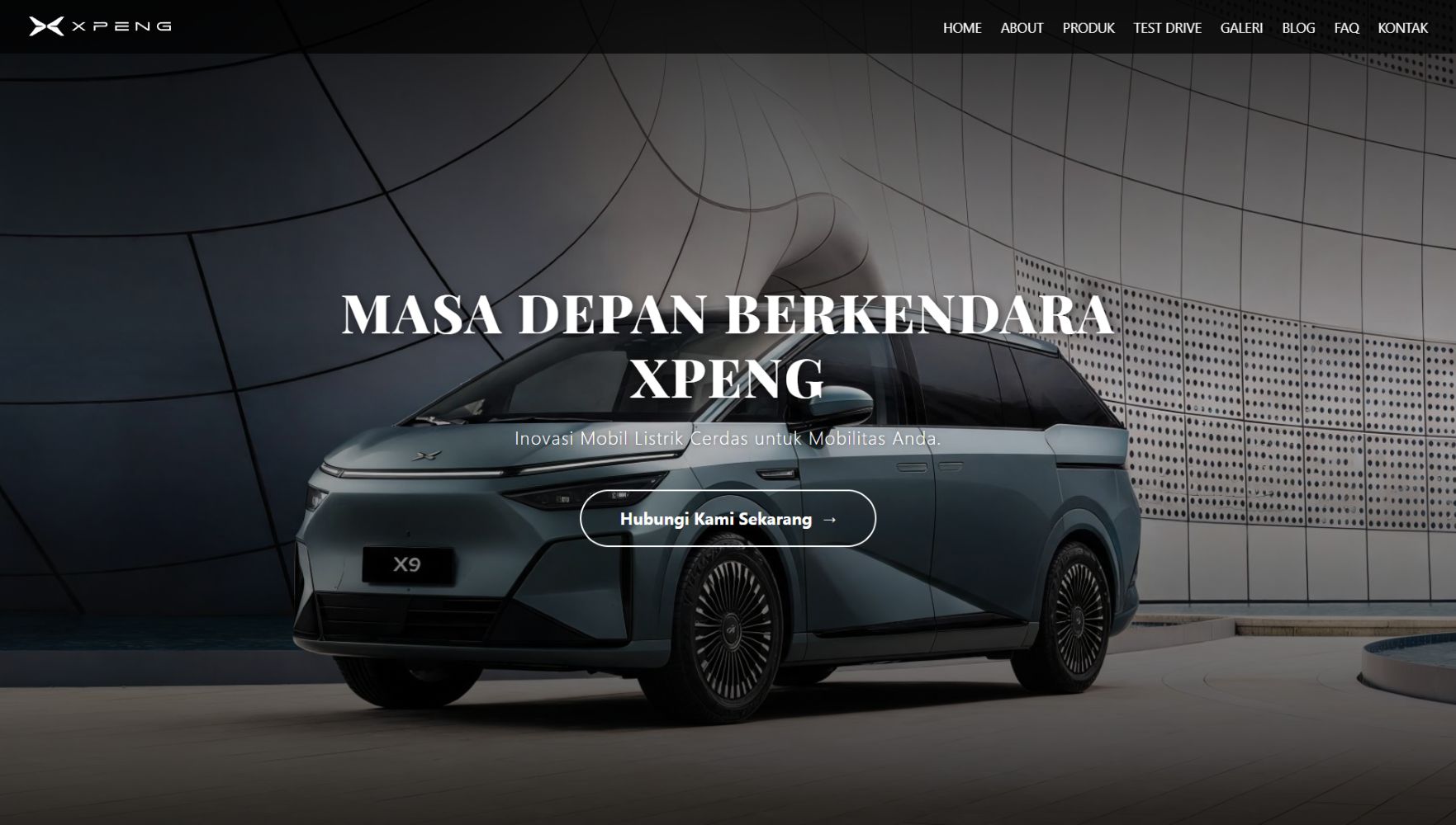 XPENG jakarta Website